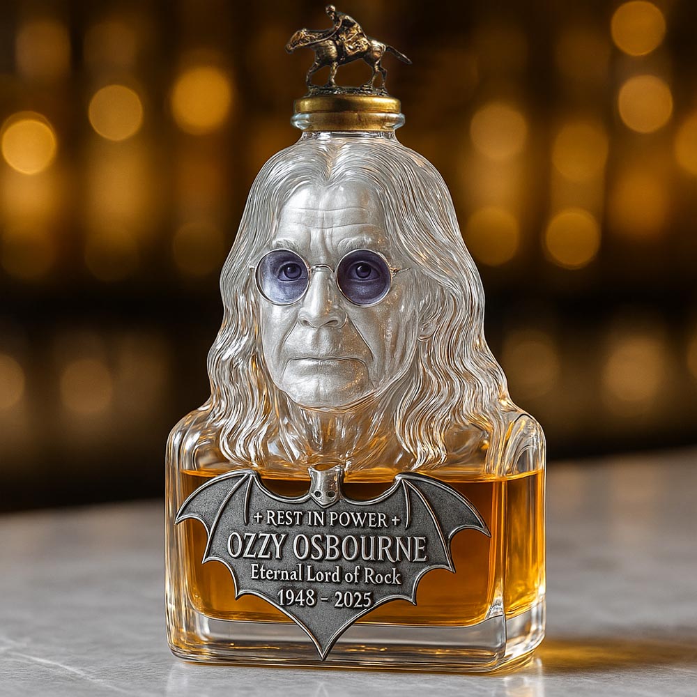 Copos Eternos: Copo de Whiskey em Homenagem a Ozzy Osbourne