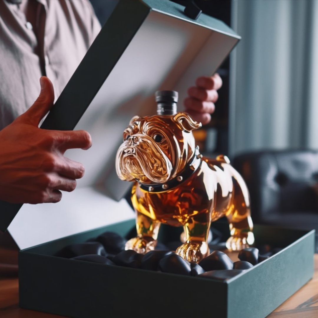 Garrafas de Whisky - Edição Especial Bulldog