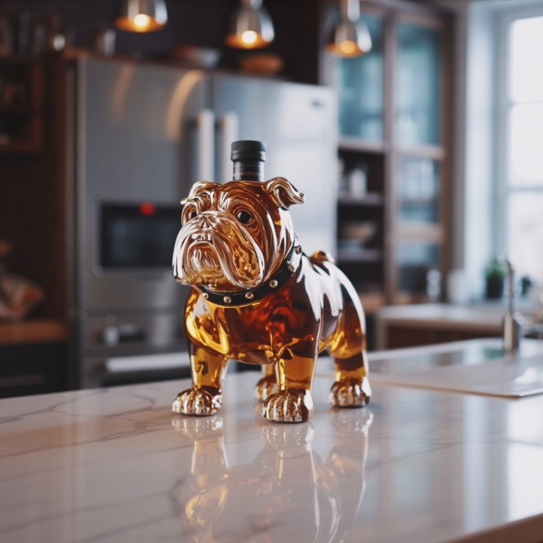Garrafas de Whisky - Edição Especial Bulldog
