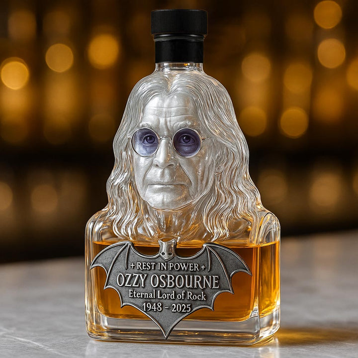 Copos Eternos: Copo de Whiskey em Homenagem a Ozzy Osbourne