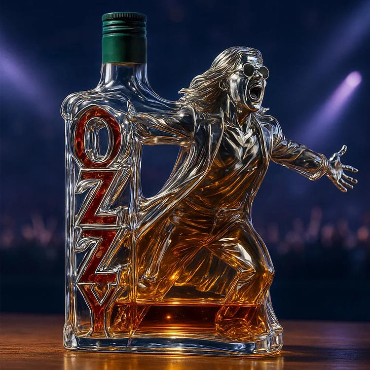 Grito Eterno – Copo de Uísque Icônico em Tributo a Ozzy Osbourne