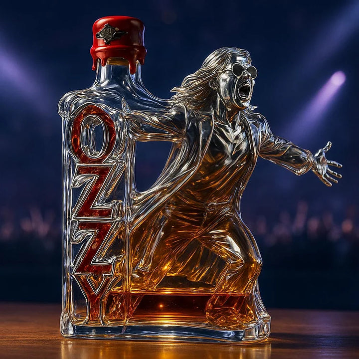 Grito Eterno – Copo de Uísque Icônico em Tributo a Ozzy Osbourne