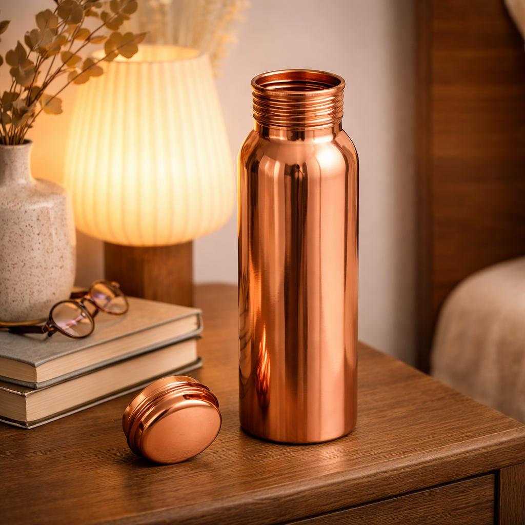 Ana Zagreb Garrafa de Água de Cobre 32oz