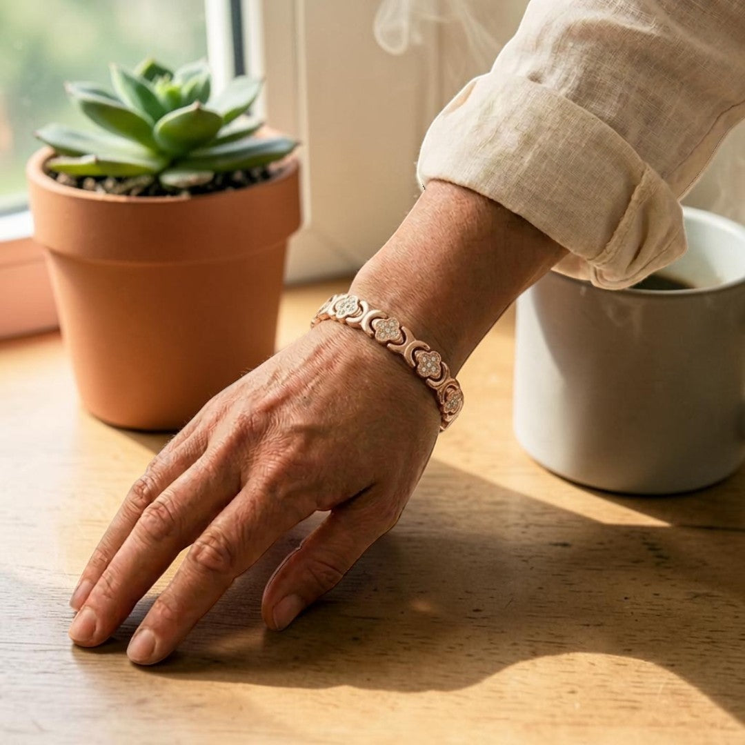 Pulseira Azul de Cobre Ana Zagreb