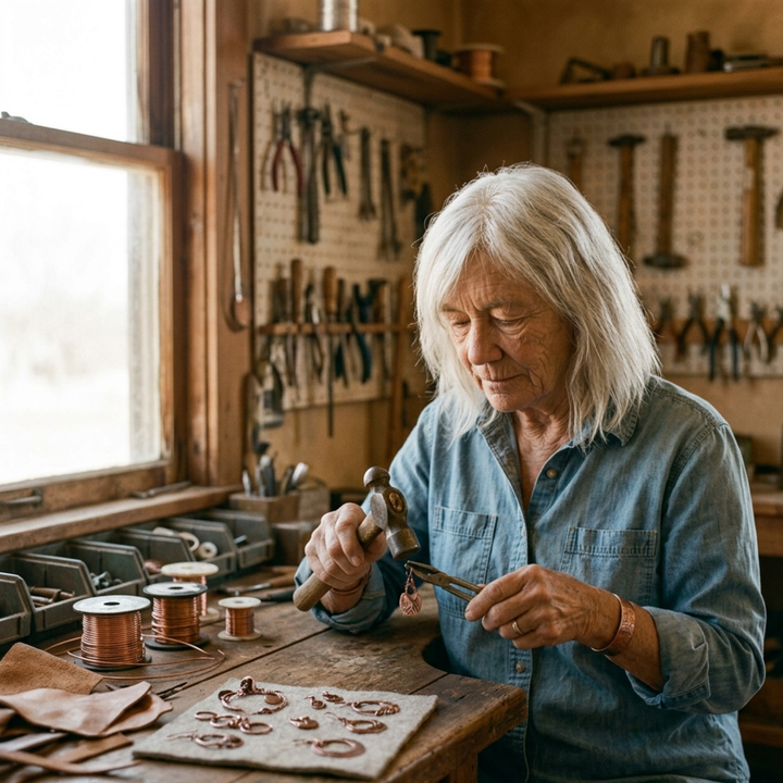 Ana Zagreb Pulseira de Cobre - Relíquia