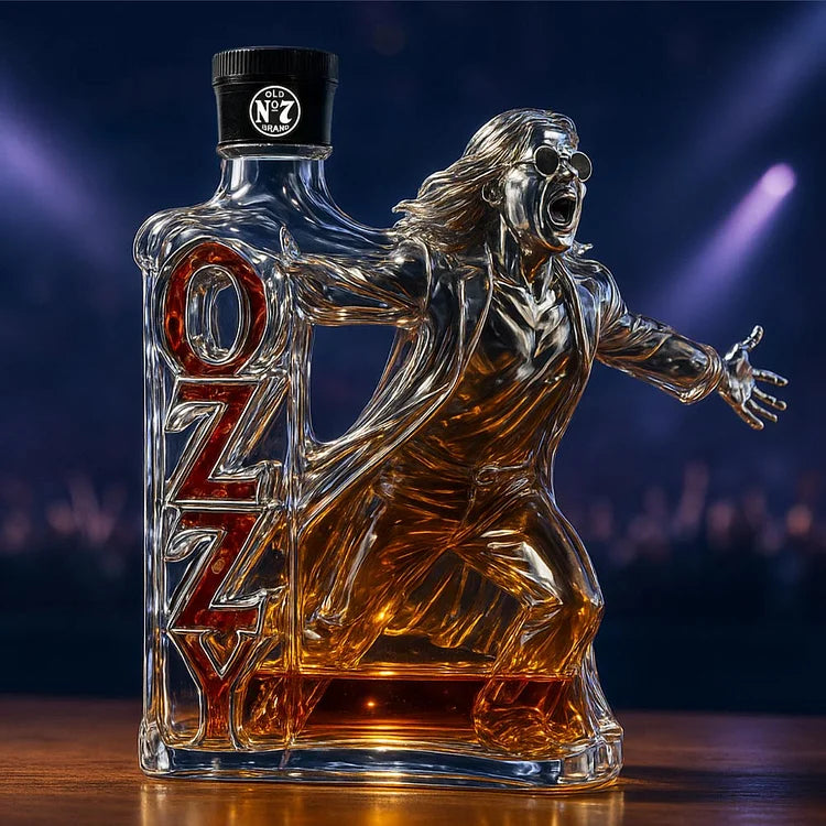 Grito Eterno – Copo de Uísque Icônico em Tributo a Ozzy Osbourne