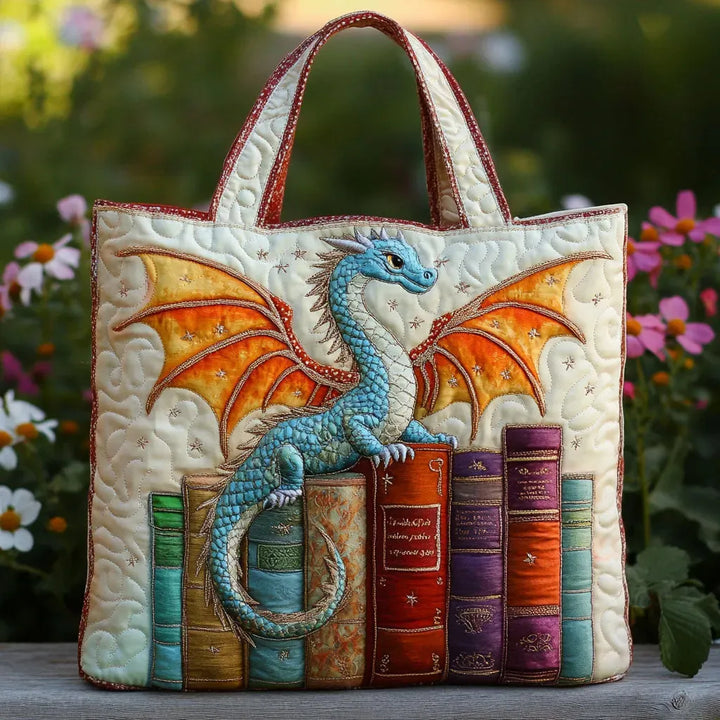 Dragão Esmeralda Quartzo - Protetor do Livro