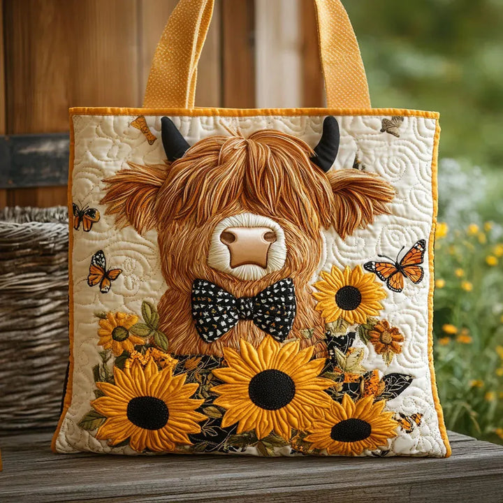 Saco Steppelt - Design com Montanhas e Girassóis