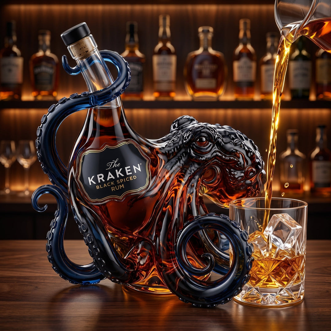 "Decantador de Whisky Kraken" can be rewritten as "Decantador de Whisky Kraken - Elegancia en Cada Sorbo".