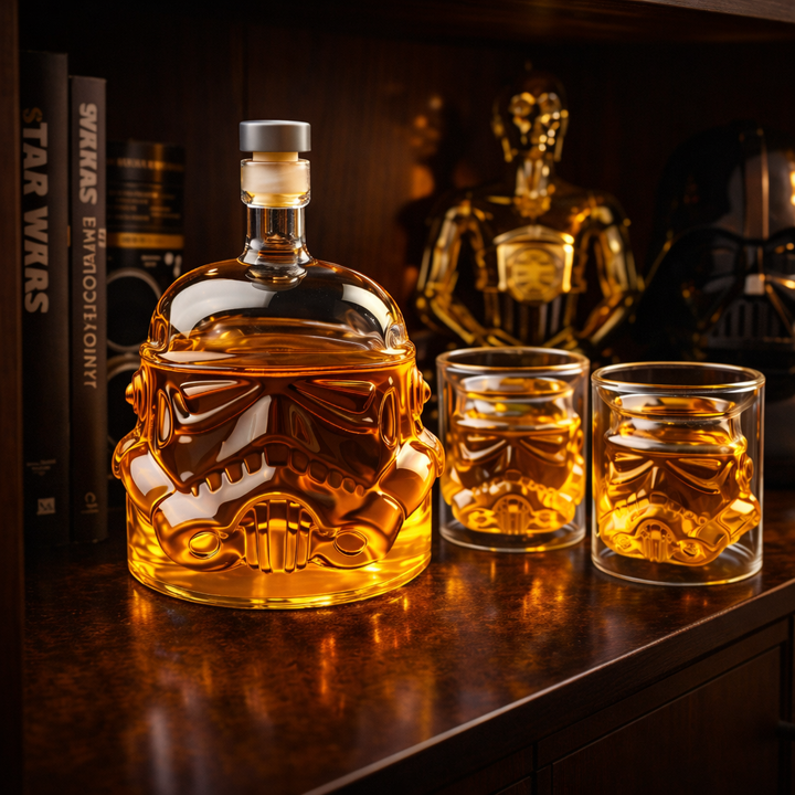 Conjunto de Whisky - Garrafa e Copos