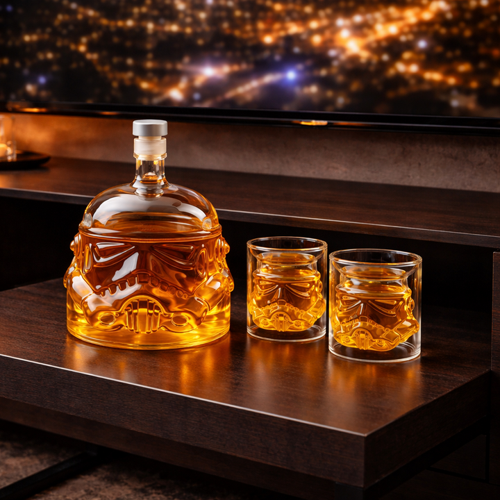 Conjunto de Whisky - Garrafa e Copos