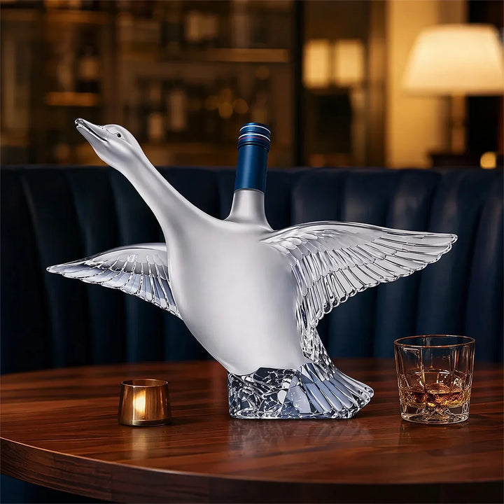 Decanter de Whisky em Design de Ganso Voador