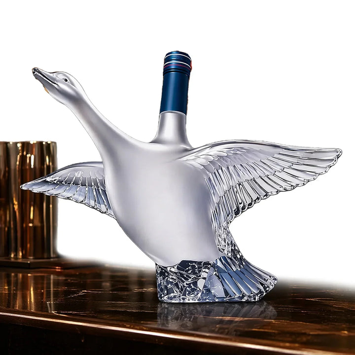 Decanter de Whisky em Design de Ganso Voador