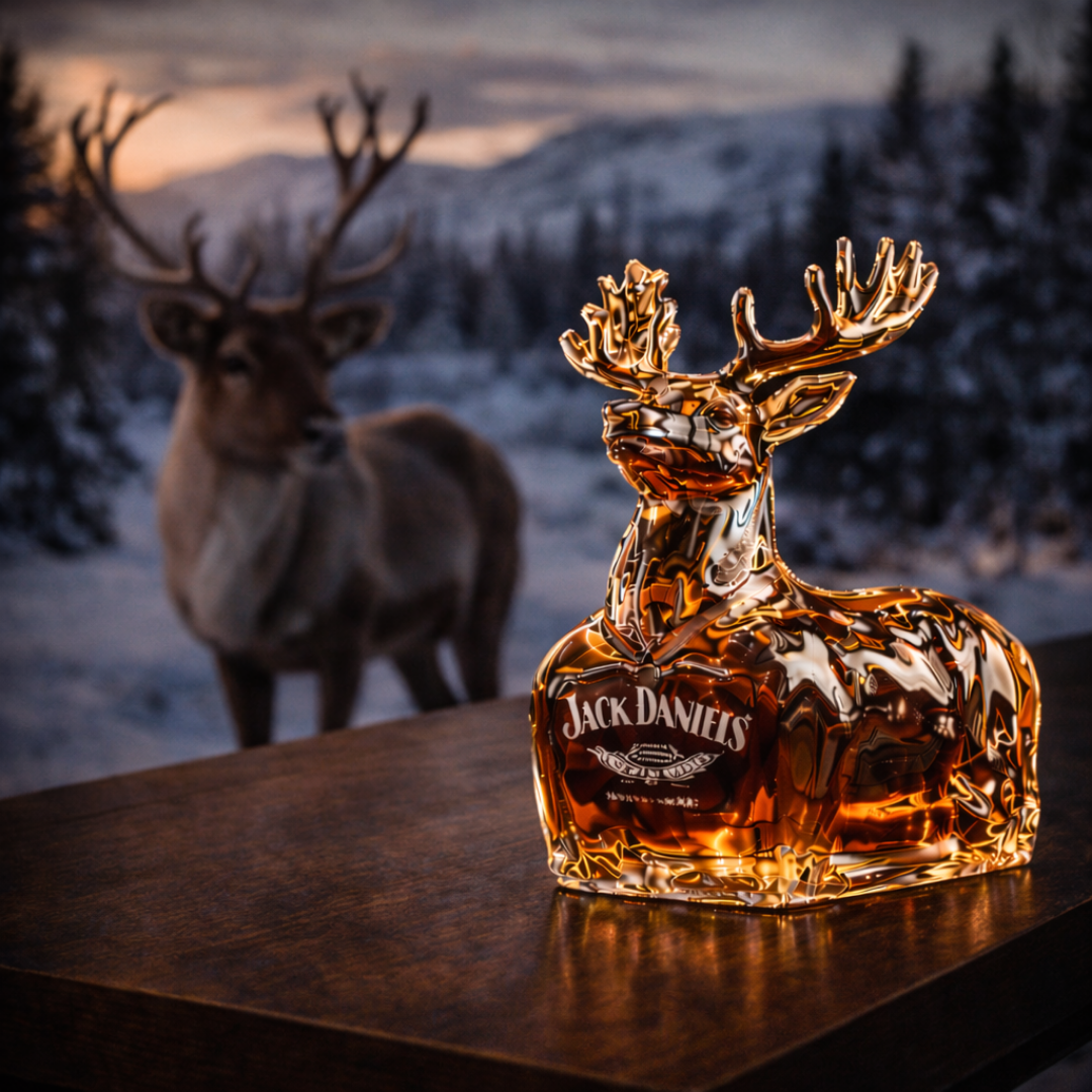 Jack Daniel's Whisky Boca - Edição Especial com Rena