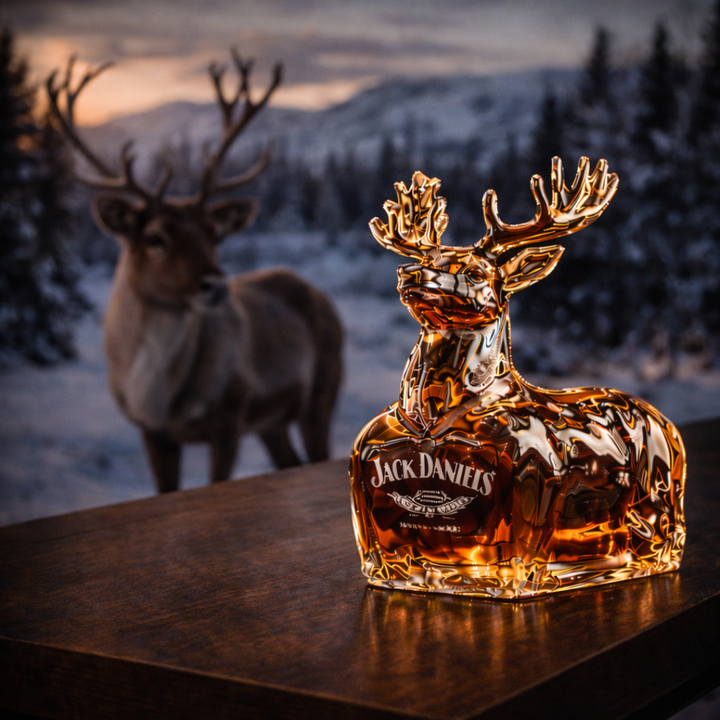 Jack Daniel's Whisky Boca - Edição Especial com Rena