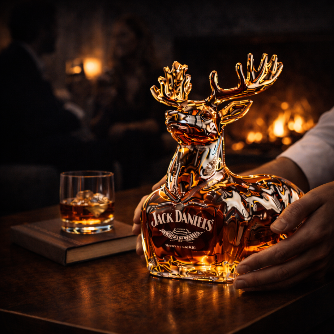 Jack Daniel's Whisky Boca - Edição Especial com Rena