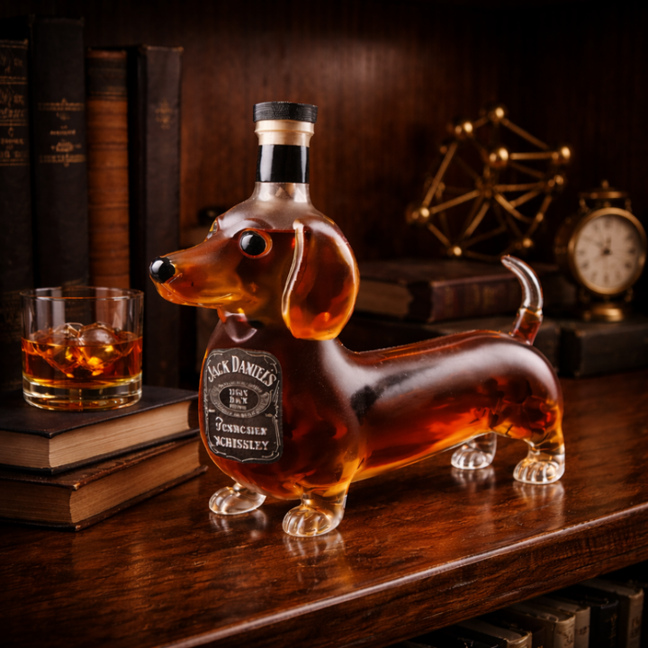 Garrafão de Whisky Jack Daniel's - Edição Especial para Dachshund
