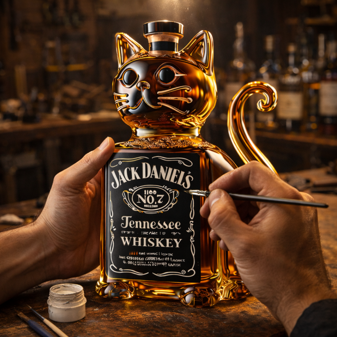 Garrafão de Whisky - Edição Especial Gato