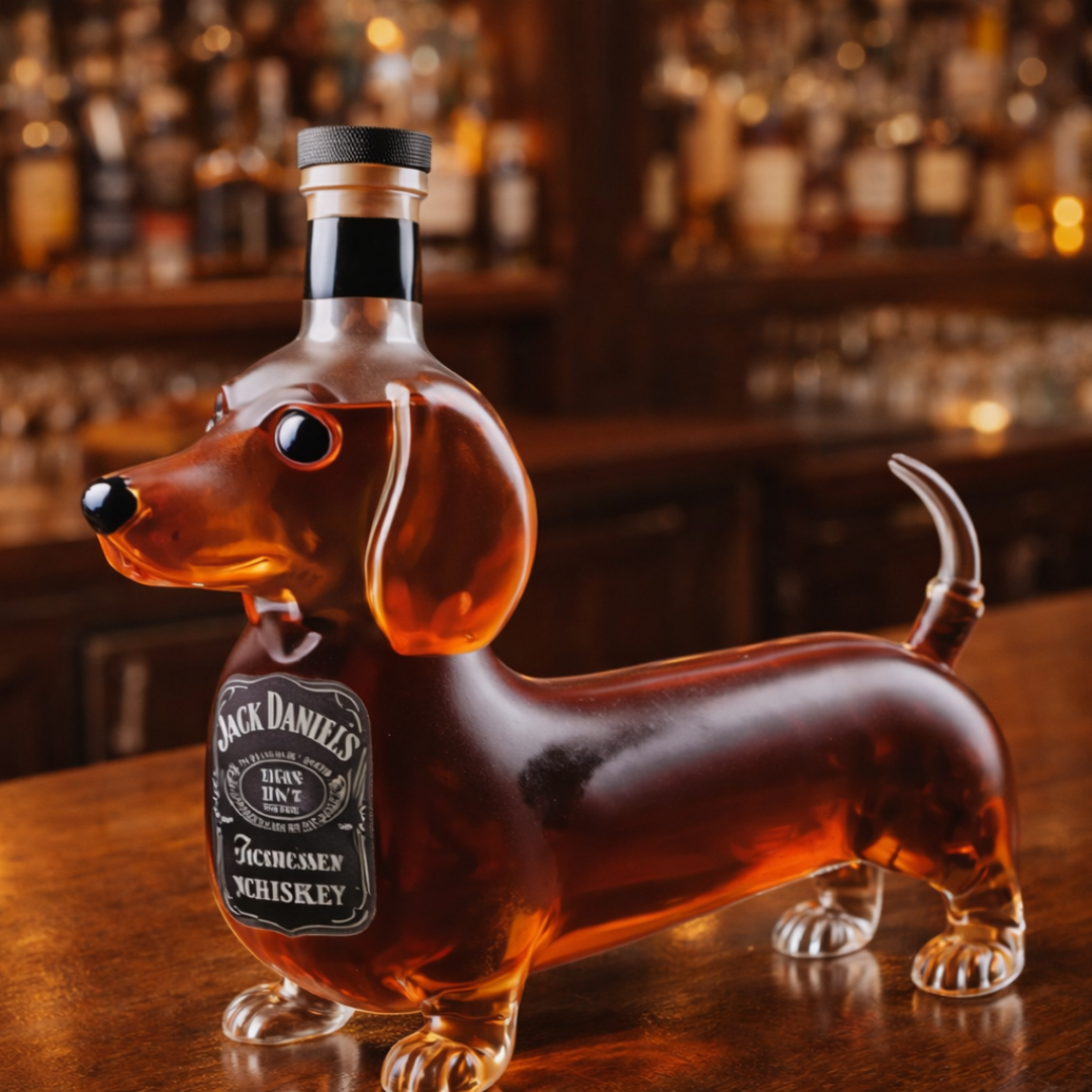 Garrafão de Whisky Jack Daniel's - Edição Especial para Dachshund