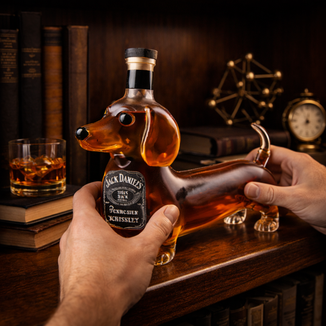 Garrafão de Whisky Jack Daniel's - Edição Especial para Dachshund
