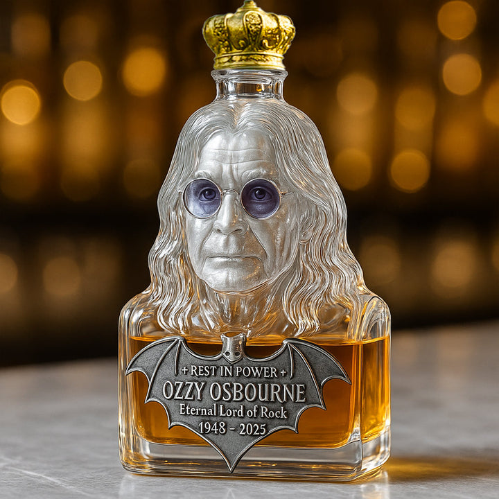 Copos Eternos: Copo de Whiskey em Homenagem a Ozzy Osbourne