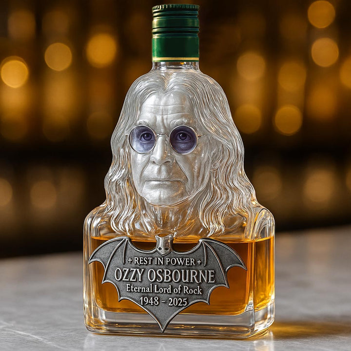 Copos Eternos: Copo de Whiskey em Homenagem a Ozzy Osbourne