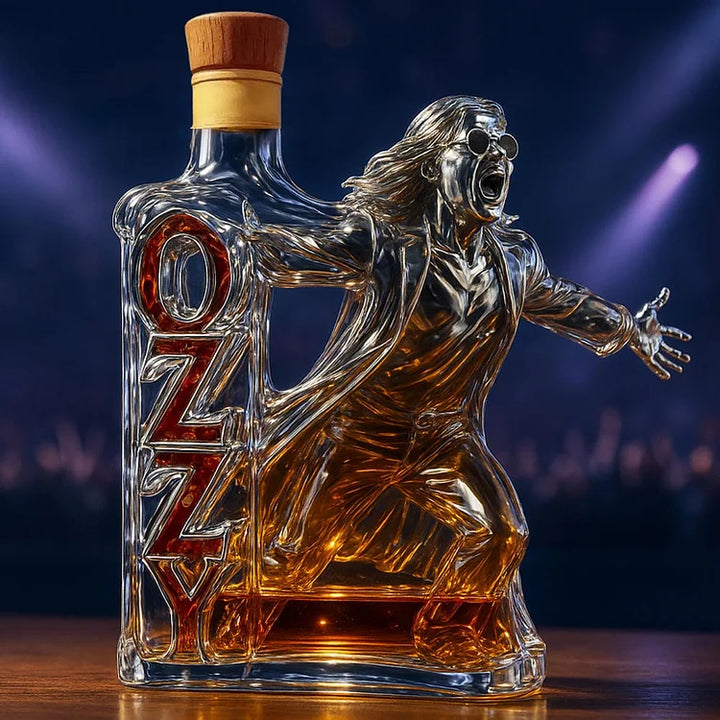 Grito Eterno – Copo de Uísque Icônico em Tributo a Ozzy Osbourne