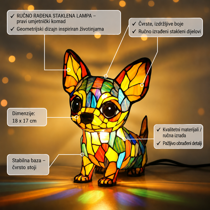 Charmoso Medalhão de Chihuahua