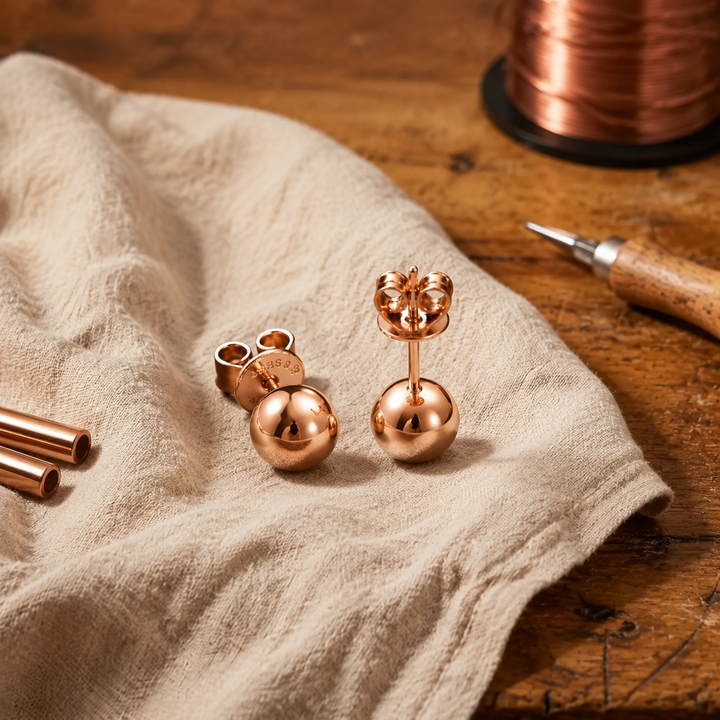 Ana Zagreb Copper Earrings