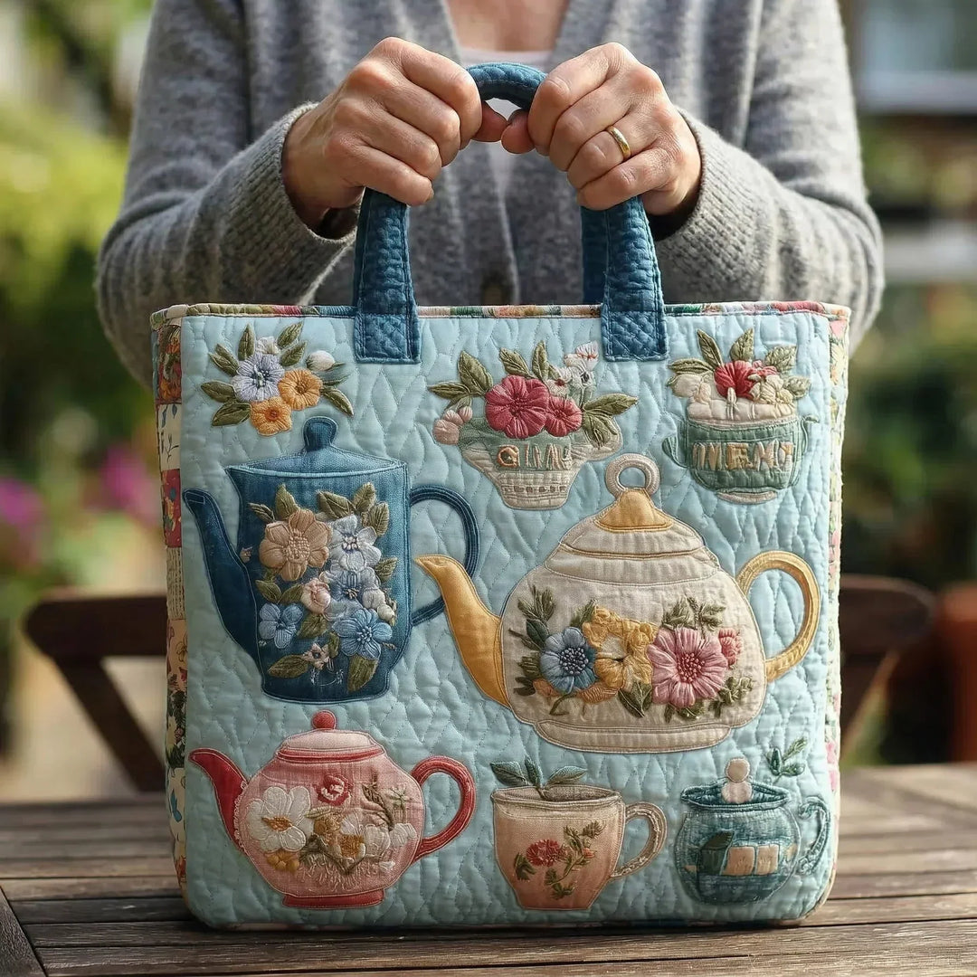 Bolsa Estampada com Flores