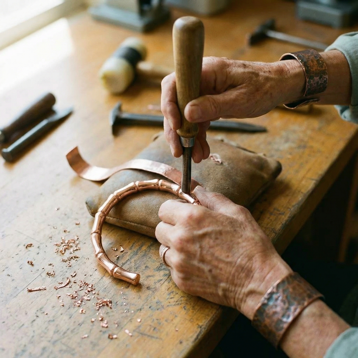 Copper Bracelet Ana Zagreb Grove