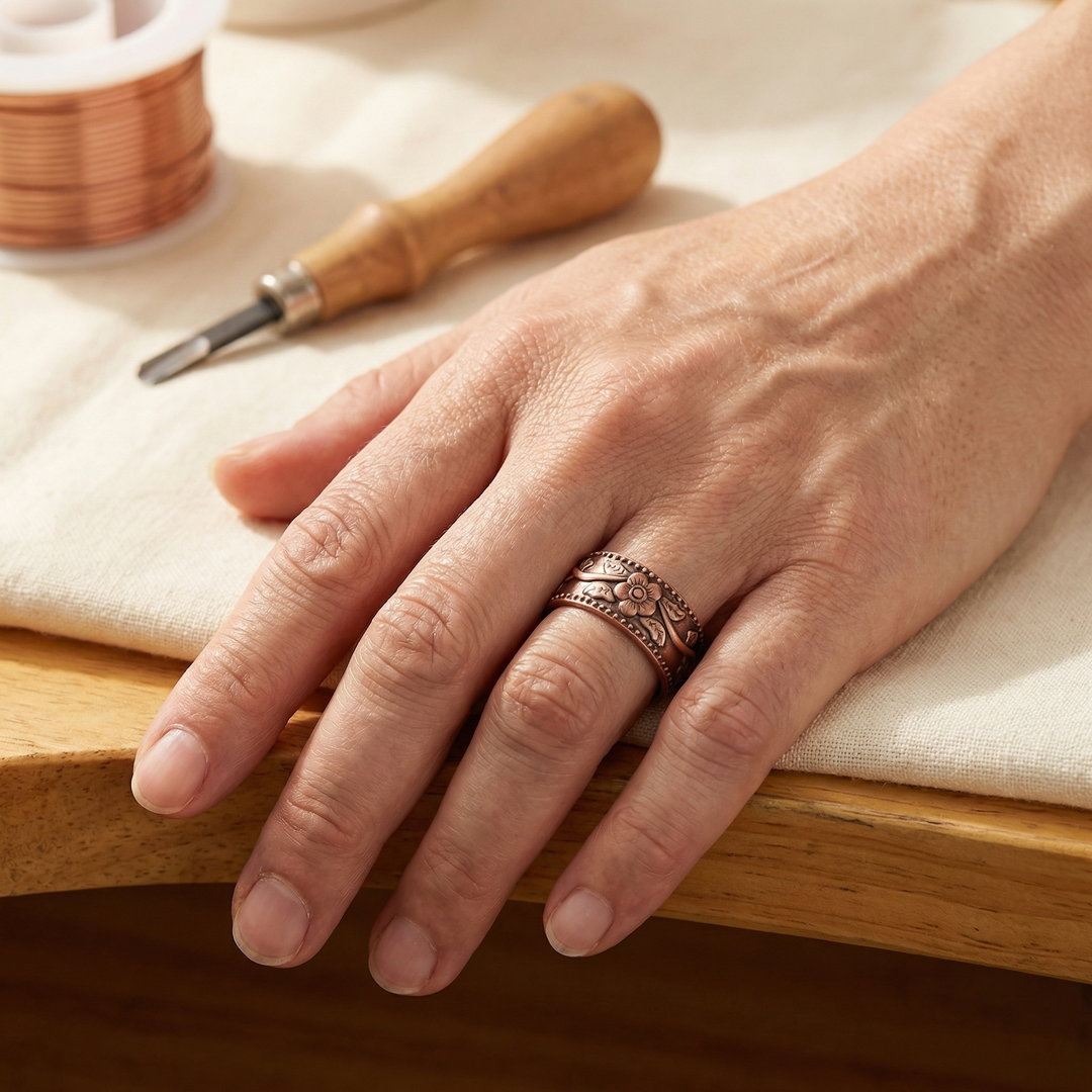 Ana Zagreb Latica Copper Ring