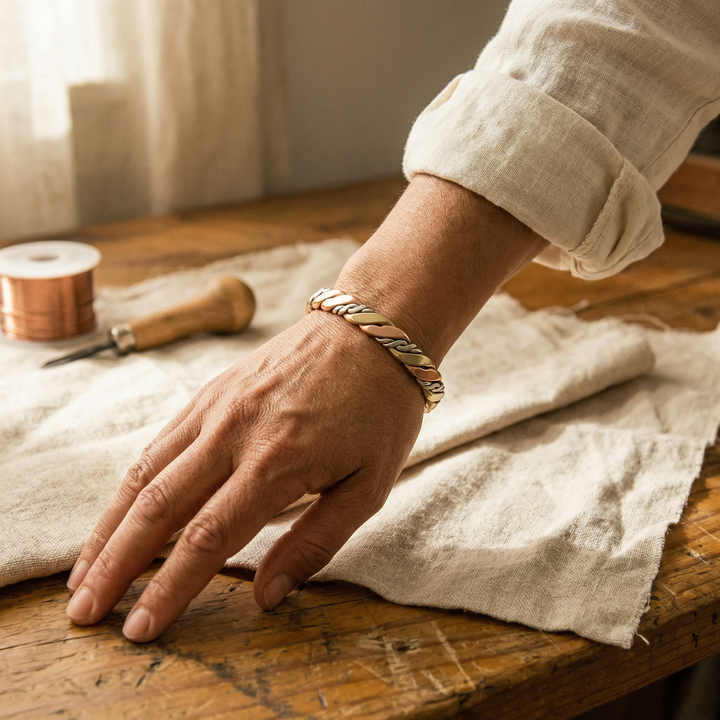 Ana Zagreb Pulseira de Cobre Kamen
