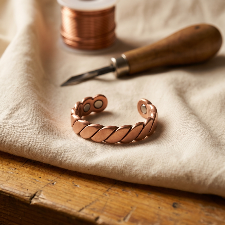 Ana Zagreb Knap Copper Ring