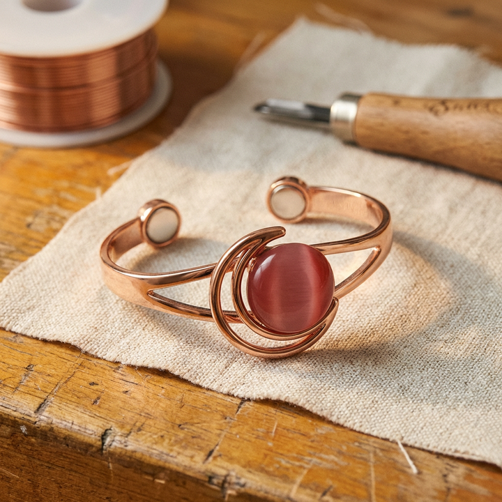 Pulseira Ana Zagreb Sphere em Cobre Rosa