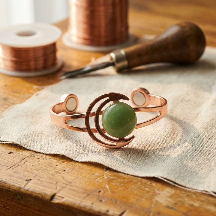 Pulseira Ana Zagreb Sphere em Cobre Verde
