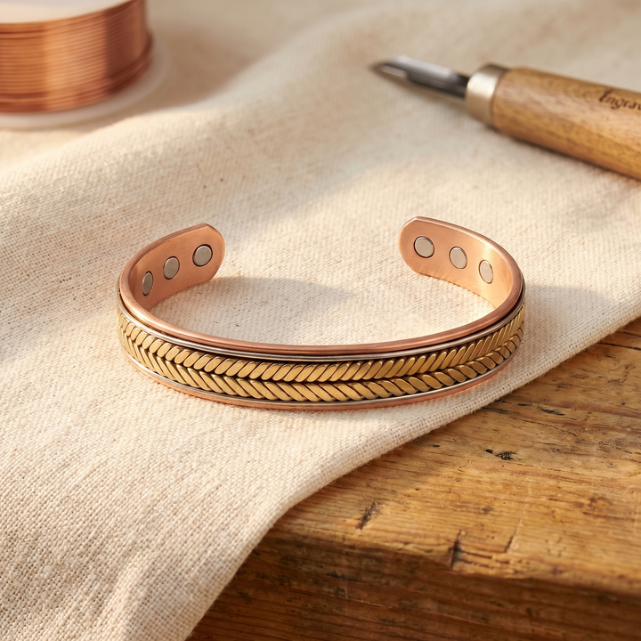 Ana Zagreb Pulseira de Bronze