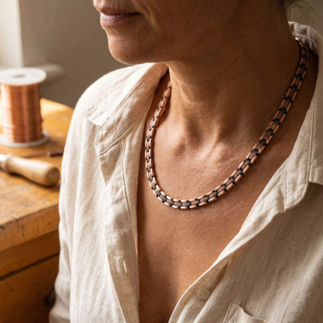 Ana Zagreb Haze Copper Necklace