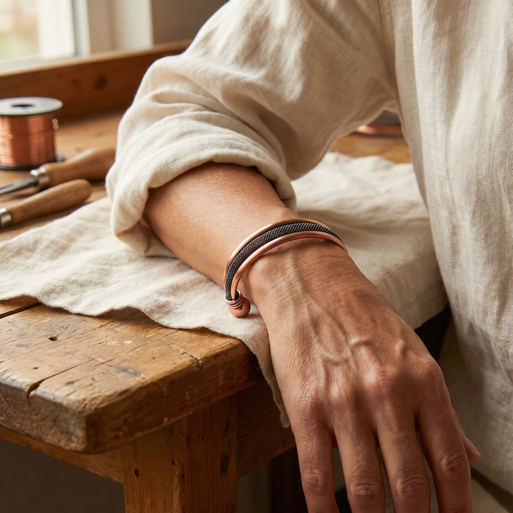 Ana Zagreb Bracelete de Cobre Cairn