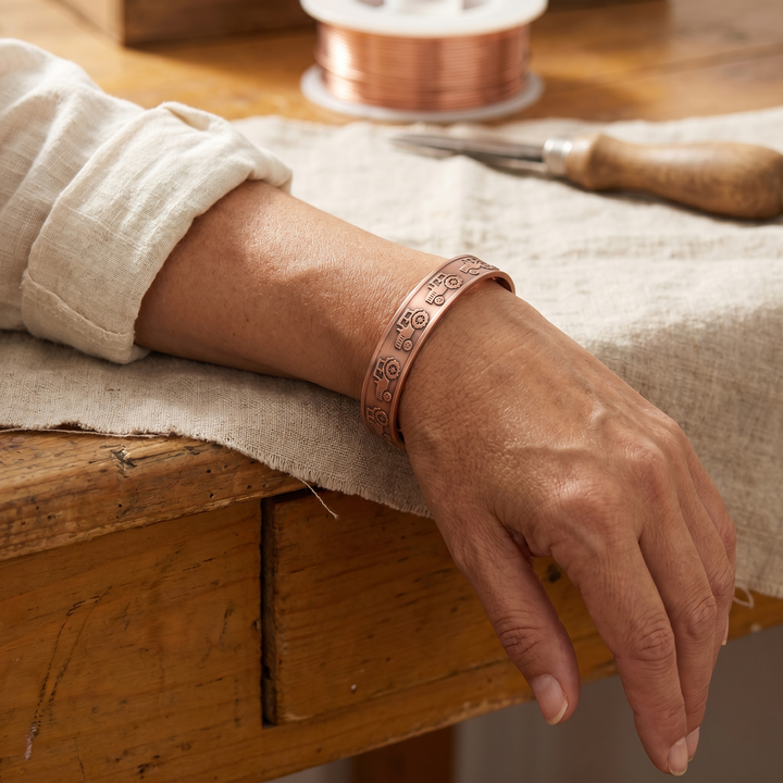 Cobre Ana Zagreb: Pulseira Elegante