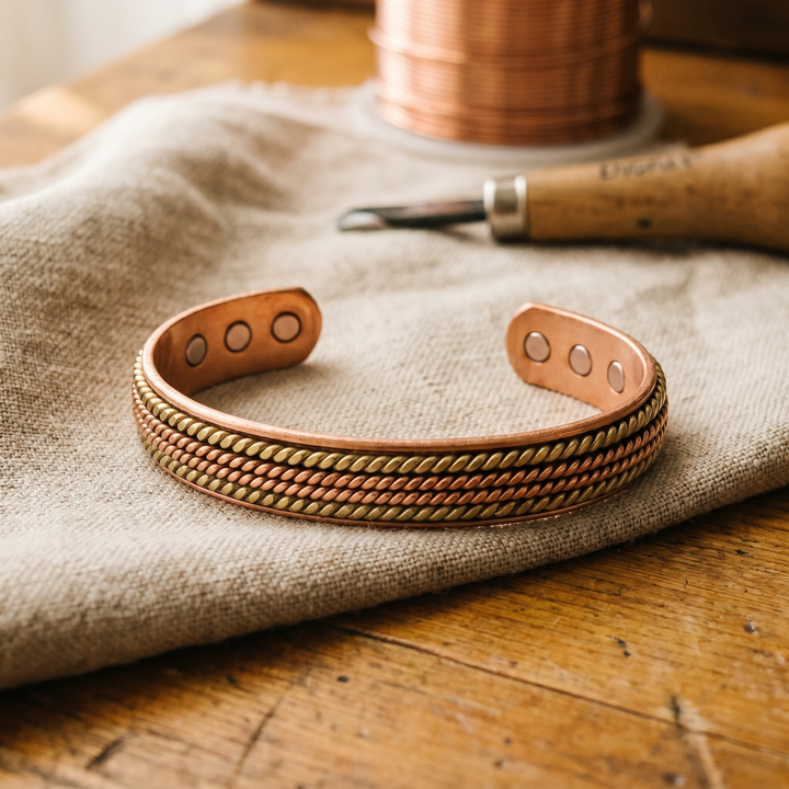 Forjado Ana Zagreb - Bracelete de Cobre