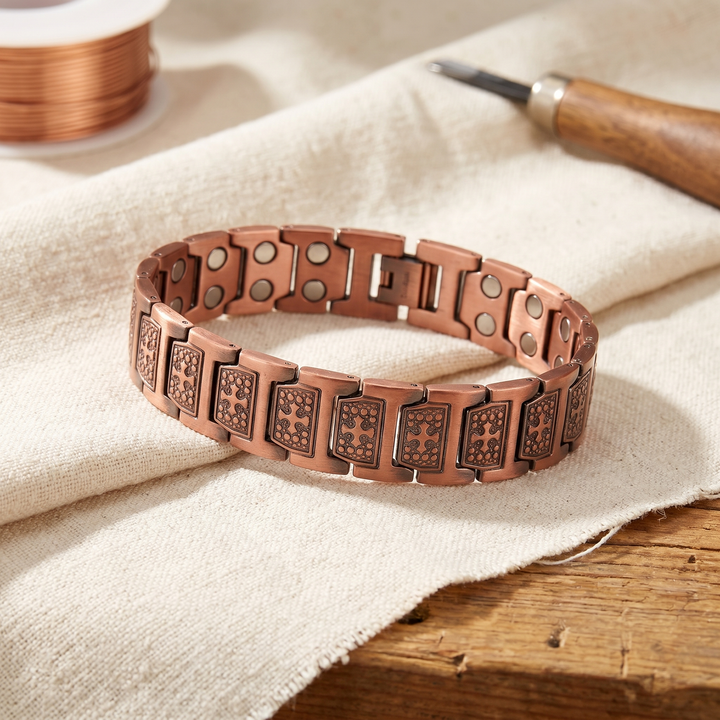 Ana Zagreb Bracelete Masculino de Cobre