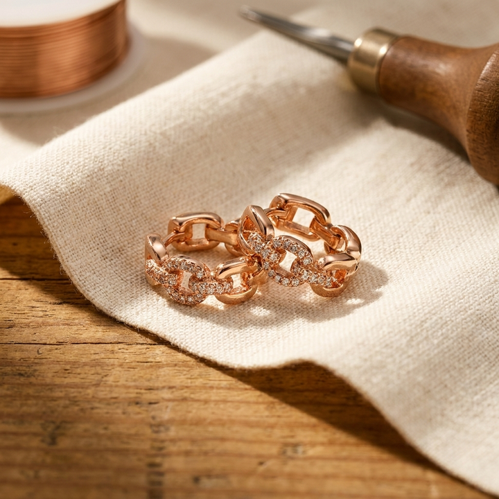 Ana Zagreb Copper Earrings