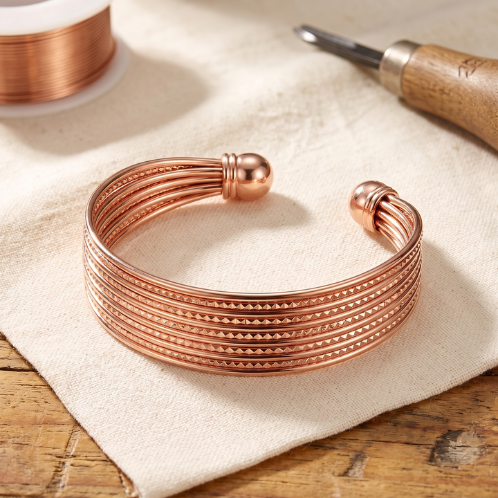 Ana Zagreb Brincos de Cobre Elegantes