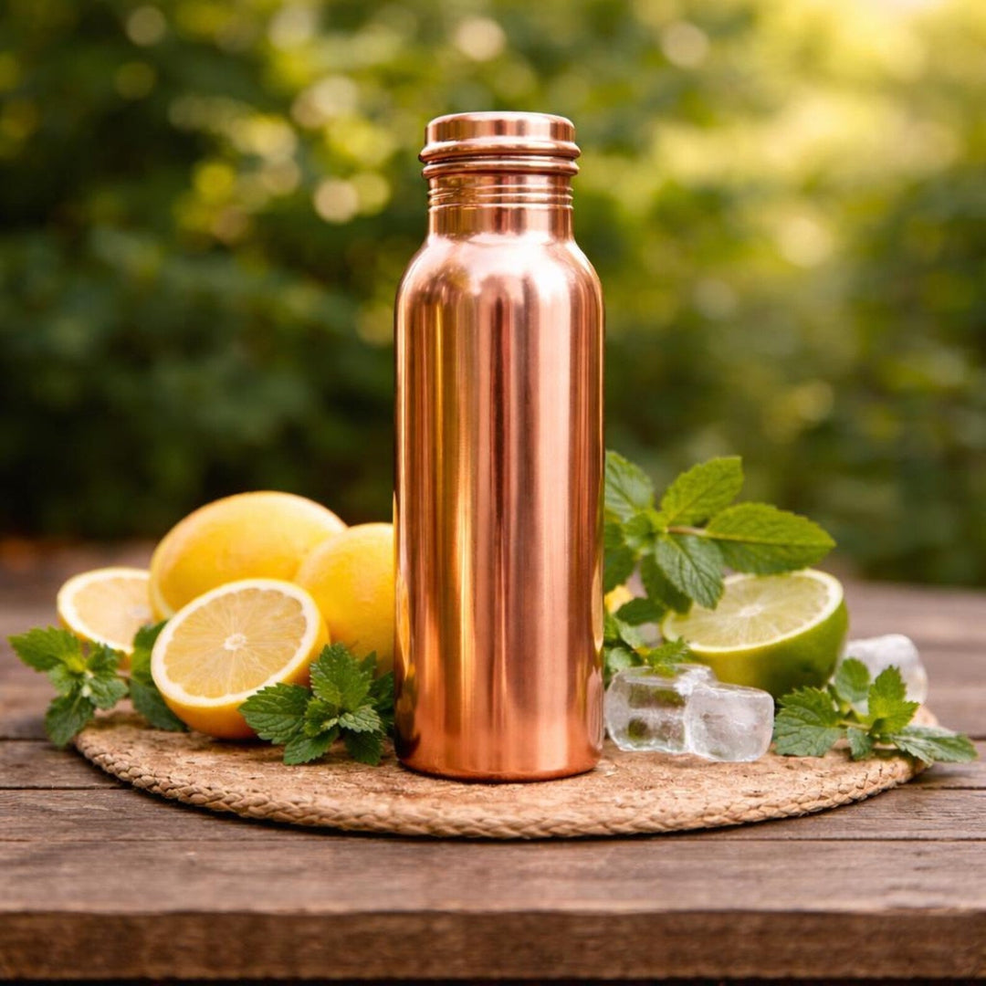 Ana Zagreb Garrafa de Água de Cobre 32oz
