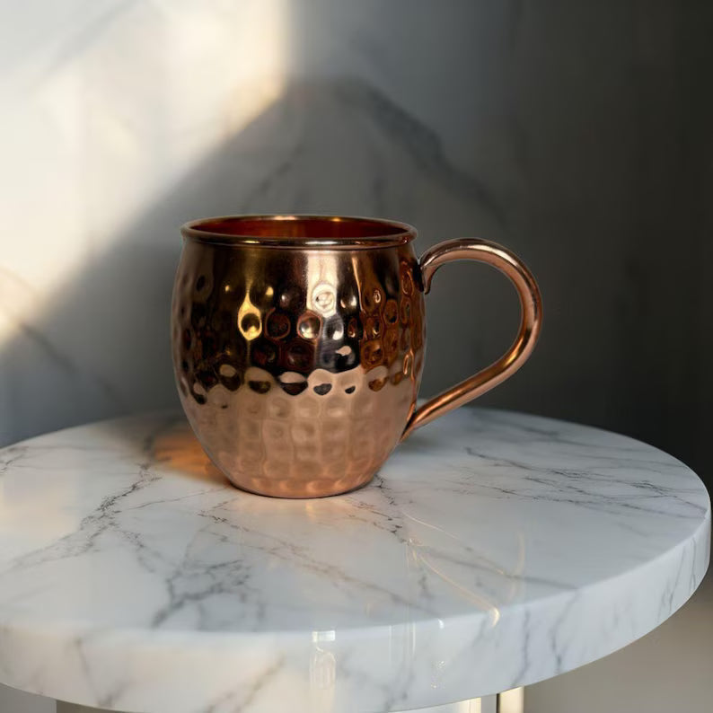 Caneca de Cobre Forjada Ana Zagreb - 15oz