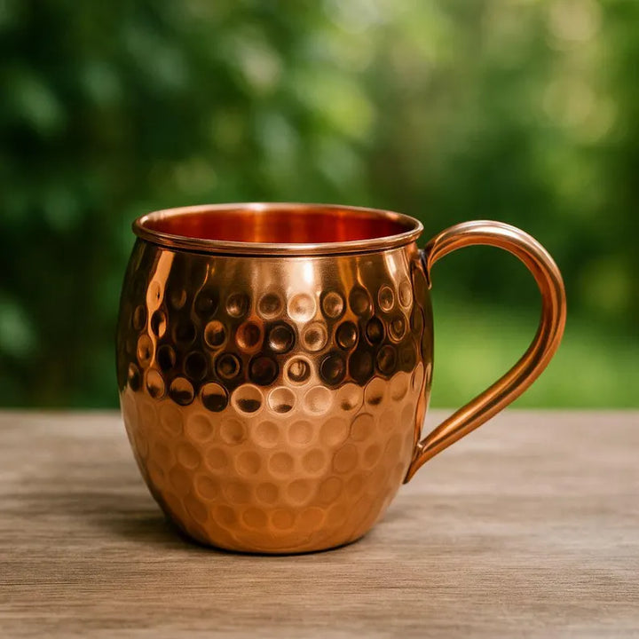 Caneca de Cobre Forjada Ana Zagreb - 15oz