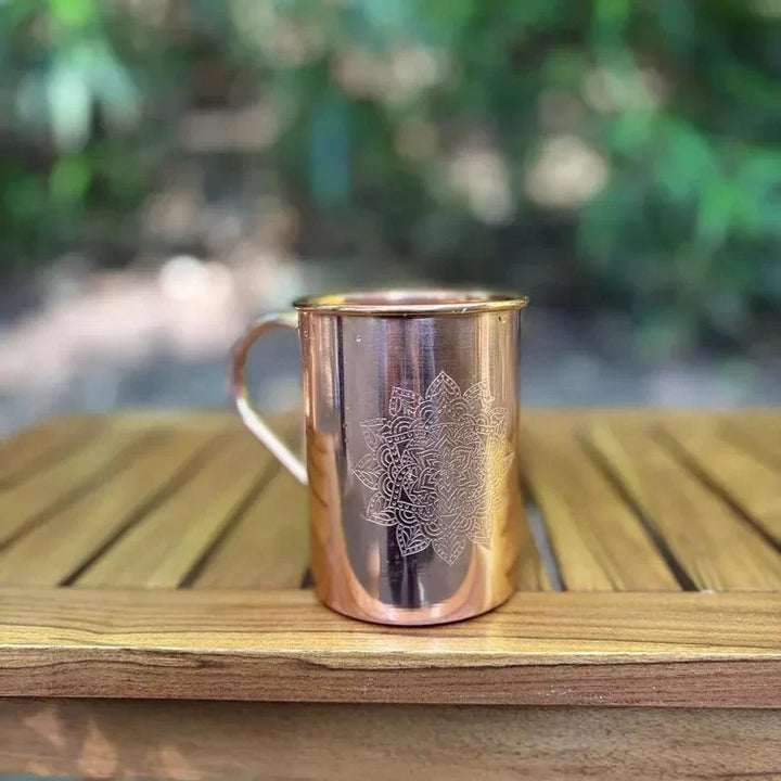 Ana Zagreb 16oz Mandala Copper Mug