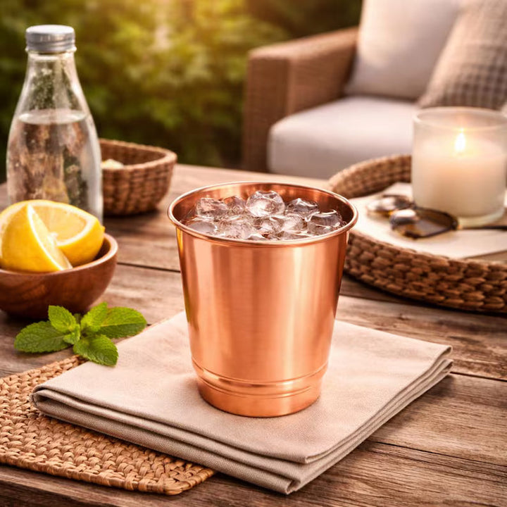 Ana Zagreb 11.8oz Striped Copper Cup