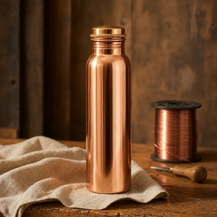 Ana Zagreb Garrafa de Água de Cobre 32oz